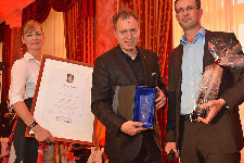 Den Avantegarde-Preis nahm Sven Elverfeld in Empfang.